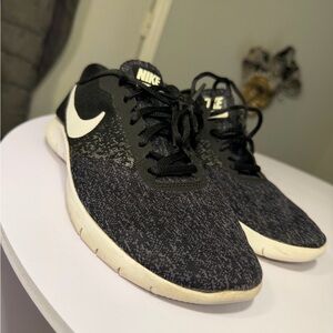 Nike Black and White Athletic Shoes